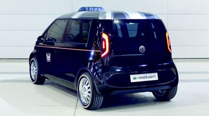 Volkswagen visar en ny Londontaxi