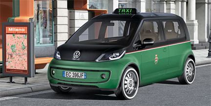 Volkswagen visar en ny Londontaxi
