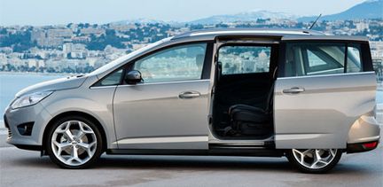 Ford B-Max visas i Genève