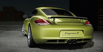 Porsche Cayman R - starkare och lättare
