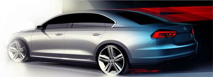 Volkswagen: Ny sedan kommer till våren