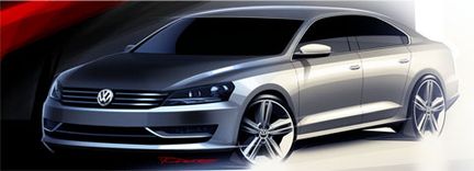 Volkswagen: Ny sedan kommer till våren