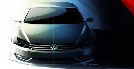 Volkswagen: Ny sedan kommer till våren