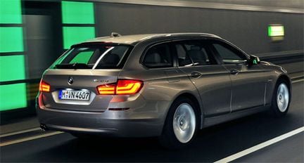 BMW 5 Touring: Komfortbehandlad