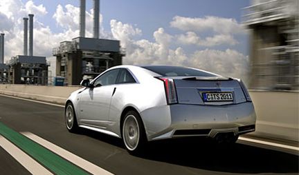Cadillac CTS-V Coupé: Spektakulär