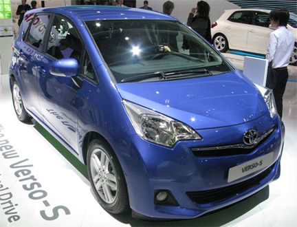 Toyota Verso-S - en snyggare Yaris Verso