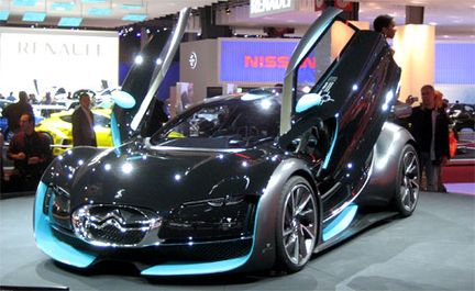 Citroën: Krokodil med uppblåsbart tak