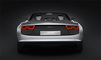Audi e-tron Spyder kombinerar el och diesel