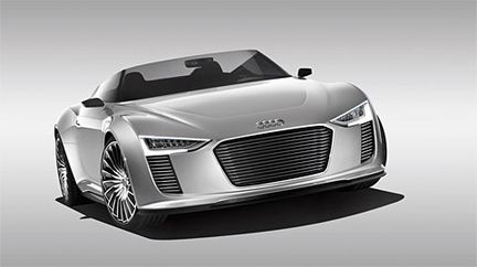 Audi e-tron Spyder kombinerar el och diesel