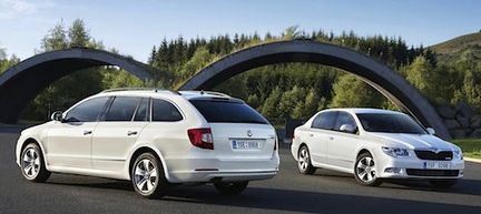 Skoda Yeti och Superb blir miljöbilar