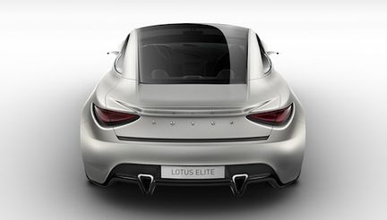 Lotus Elite - med hybrid-V8 på 620 hk
