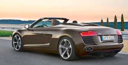 Audi R8 Spyder får ny V8-motor med 430 hk