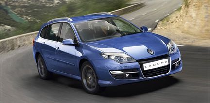 Renault Laguna fräschas upp