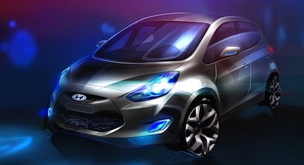 Hyundai ix20 - premiär i Paris