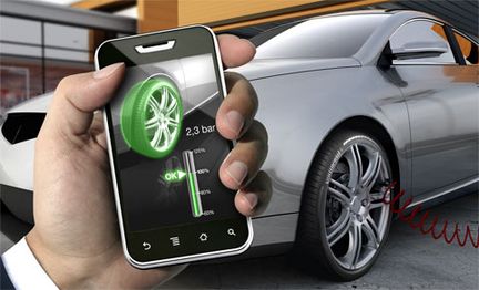 Intelligent däck varnar via mobilen