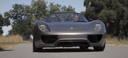 Porsche 918 Spyder - filmad i Kalifornien