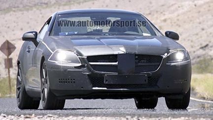 Mercedes SLK AMG avslöjad i öknen