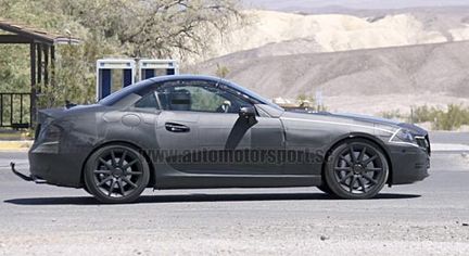 Mercedes SLK AMG avslöjad i öknen
