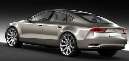 Audi A7 - de första bilderna