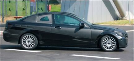 C-klass Coupé närmar sig