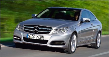C-klass Coupé närmar sig