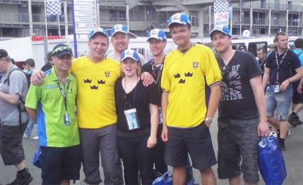 Vykort från Le Mans 24-timmars