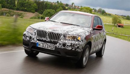 OFFICIELL: Nya BMW X3 provad
