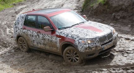 OFFICIELL: Nya BMW X3 provad