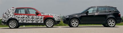 OFFICIELL: Nya BMW X3 provad