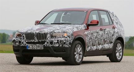 OFFICIELL: Nya BMW X3 provad