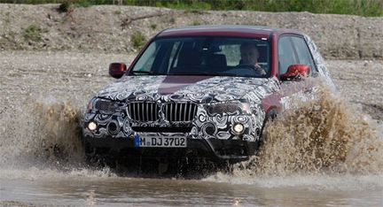 OFFICIELL: Nya BMW X3 provad