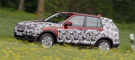 OFFICIELL: Nya BMW X3 provad