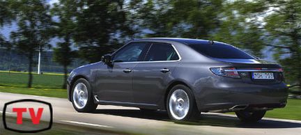 TV: Fredrik kör nya Saab 9-5