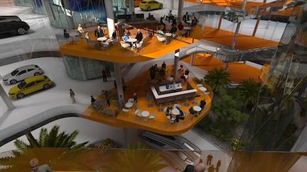 Världens största - med testbana på taket