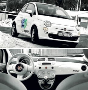Fiat 500 EL: Vi kör Fiats elbil