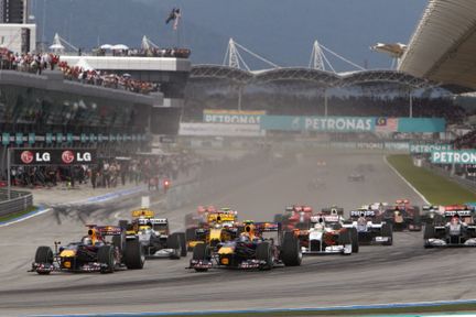 F1: Mark Webber vann dramatisk GP