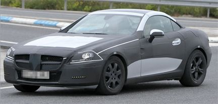 Nya SLK får glastak och diesel