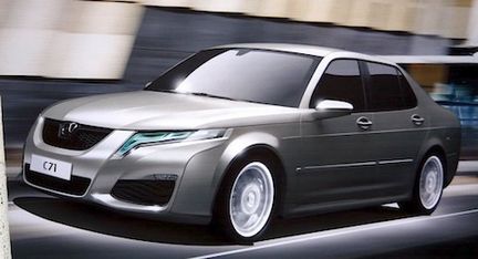 Här är Saab 9-3 på kinesiska!