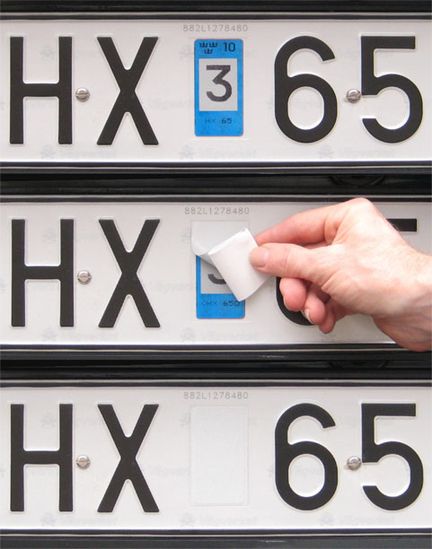 Konsten att dölja kontrollmärket