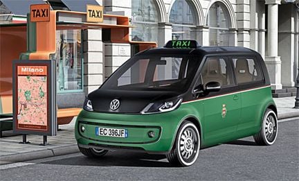 VW Milano Taxi - elbil för citykörning
