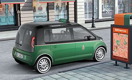 VW Milano Taxi - elbil för citykörning