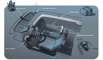 VW Milano Taxi - elbil för citykörning