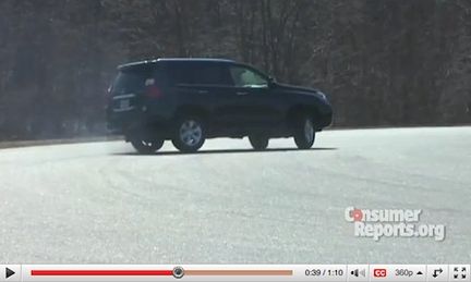 Toyota stoppar försäljningen av Lexus GX 460