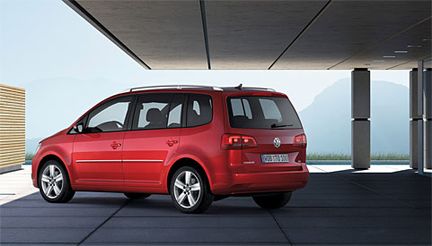 VW Touran i helt nya kläder