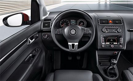 VW Touran i helt nya kläder
