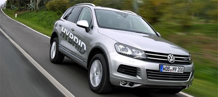 VW Touareg: Transformerad