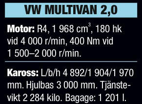 VW Multivan: Den stora familjedrömmen