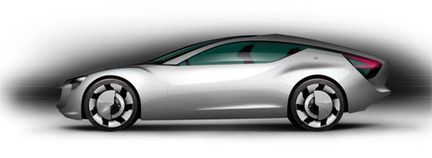 Opel Flextreme GT/E slimmar karossen i fart