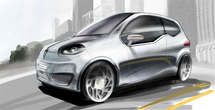 Valmet satsar på elbilen Eva