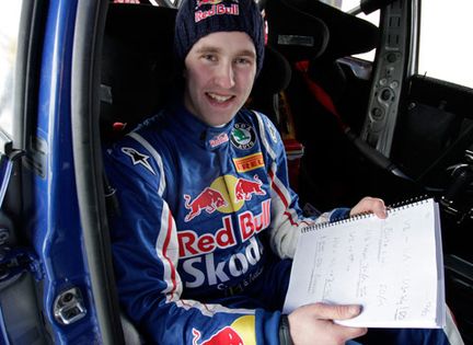 "Formel 1 på snö och is"